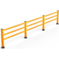 Rack Mammut fodgængerværn, 6 m