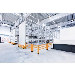 Rack-Mammut svingport stop, venstre, 110 x 100 cm