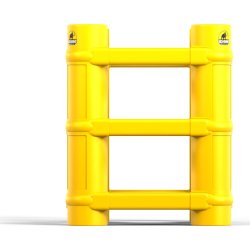 Rack-Mammut søjleværn, universal, 100 x 20-70 cm