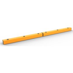 Rack-Mammut påkørselsværn t/gulv, flex, 1,2 m