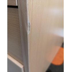 Compact kassette, 4 skuffer, bøg