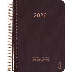 Kozo 2026 Kalender | A6 | Uge | Coffee