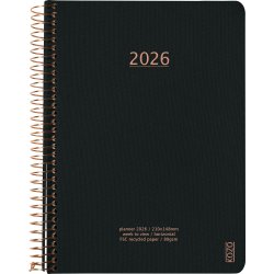 Kozo 2026 Kalender | A5 | Uge | Black