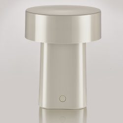 Zone Oblong Lampe H18 cm, varm grå