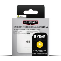 Housegard CA150 Luma trådløs kulilte alarm