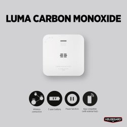 Housegard CA150 Luma trådløs kulilte alarm