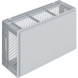 Lagerkasse perforeret 50 lit,(LxBxH) 60x40x23,6 cm