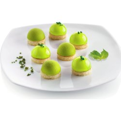 Silikomart Bageform halvrund 24 stk, Ø3cm, 1cl