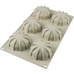 Silikomart 3D Bakform Mini Goccia, Ø6,8cm, 8,8cl