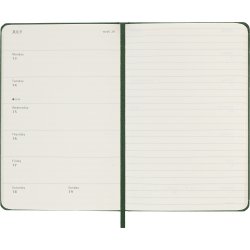 Moleskine 2026 Kalender | H | Uge | Poc. | Grøn