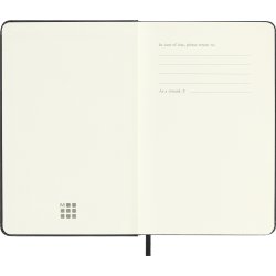 Moleskine 2026 Kalender | H | Uge h. | Poc. | Sort