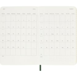 Moleskine 2026 Kalender | S | Uge | Poc. | Grøn