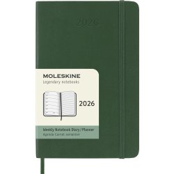 Moleskine 2026 Kalender | S | Uge | Poc. | Grøn