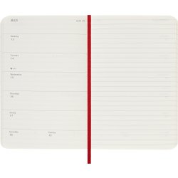 Moleskine 2026 Kalender | S | Uge | Poc. | Rød