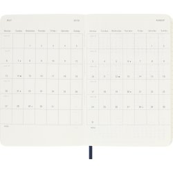 Moleskine 2026 Kalender | S | Uge | Poc. | Blå