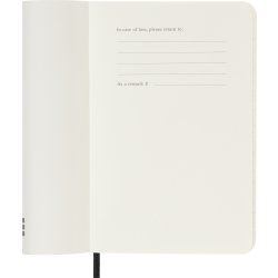 Moleskine 2026 Kalender | S | Uge | Poc. | Sort