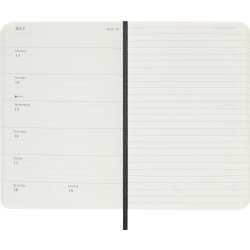 Moleskine 2026 Kalender | S | Uge | Poc. | Sort