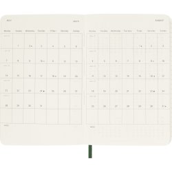 Moleskine 2026 Kalender | S | Dag | Poc. | Grøn