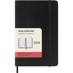 Moleskine 2026 Kalender | S | Dag | Poc. | Sort