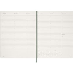 Moleskine 2026 Kalender | Ess. | Uge v. | Grøn