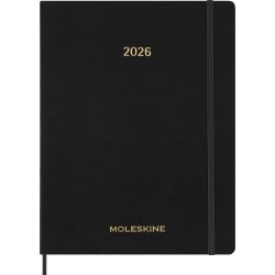 Moleskine 2026 Kalender | Ess. | Uge v. | Sort