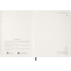 Moleskine 2026 Kalender | Ess. | Uge v. | Sort