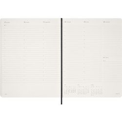 Moleskine 2026 Kalender | Ess. | Uge v. | Sort