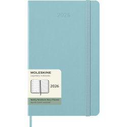 Moleskine 2026 Kalender | H | Uge | L | Lys blå