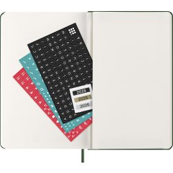 Moleskine 2026 Kalender | H | Uge | L | Grøn