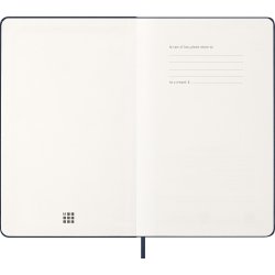Moleskine 2026 Kalender | H | Uge | L | Blå