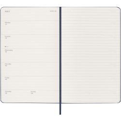 Moleskine 2026 Kalender | H | Uge | L | Blå