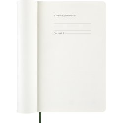 Moleskine 2026 Kalender | S | Uge | L | Grøn