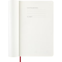 Moleskine 2026 Kalender | S | Uge | L | Rød