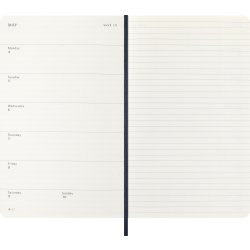 Moleskine 2026 Kalender | S | Uge | L | Blå