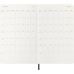 Moleskine 2026 Kalender | S | Uge | L | Blå