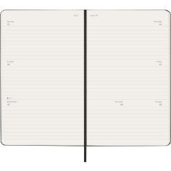 Moleskine 2026 Kalender | H | Uge h. | L | Sort