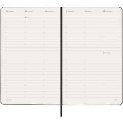 Moleskine 2026 Kalender | H | Uge v. | L | Sort