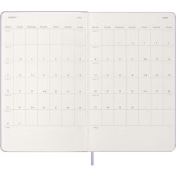 Moleskine 2026 Kalender | H | Dag | L | Lilla