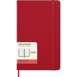 Moleskine 2026 Kalender | H | Dag | L | Rød