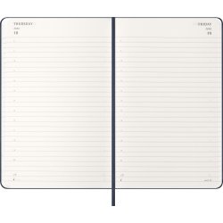 Moleskine 2026 Kalender | H | Dag | L | Blå