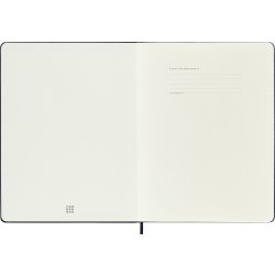 Moleskine 2026 Kalender | H | Uge | XL | Blå