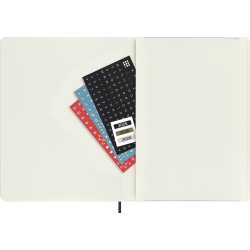 Moleskine 2026 Kalender | S | Uge | XL | Blå