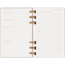 Moleskine 2026 Kalender | Spiral | Uge | L | Beige