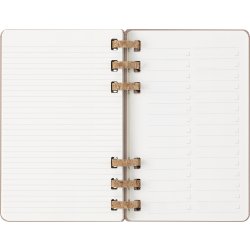 Moleskine 2026 Kalender | Spiral | Uge | L | Beige