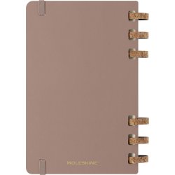 Moleskine 2026 Kalender | Spiral | Uge | L | Beige