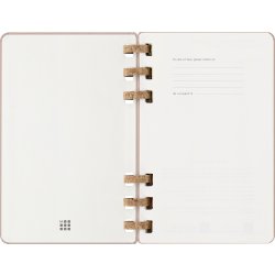 Moleskine 2026 Kalender | Spiral | Uge | L | Beige