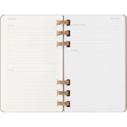 Moleskine 2026 Kalender | Spiral | Uge | L | Beige