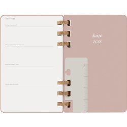Moleskine 2026 Kalender | Spiral | Uge | L | Beige