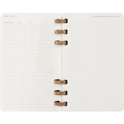 Moleskine 2026 Kalender | Spiral | Uge | L | Sort
