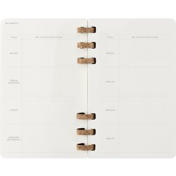 Moleskine 2026 Kalender | Spiral | Uge | L | Sort